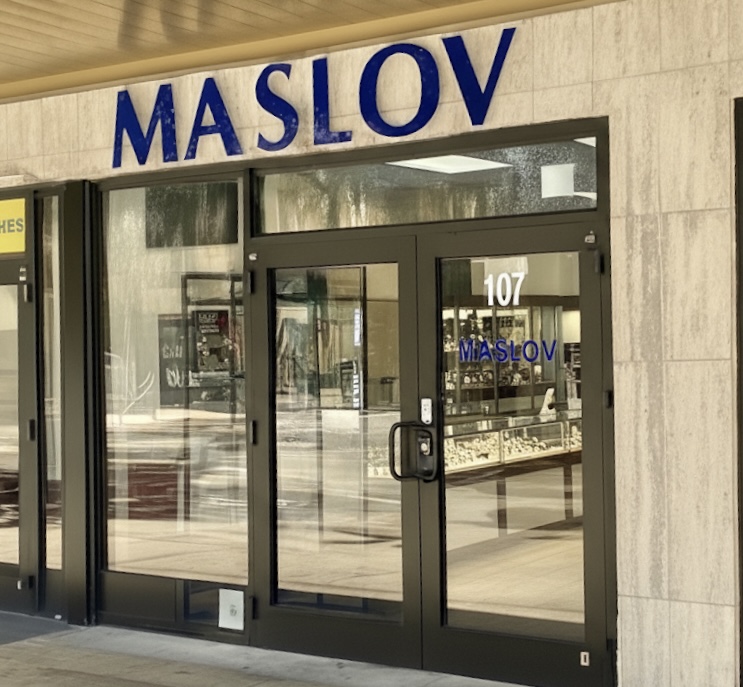 MASLOV storefront – 107 NE 1st Ave, Downtown Miami